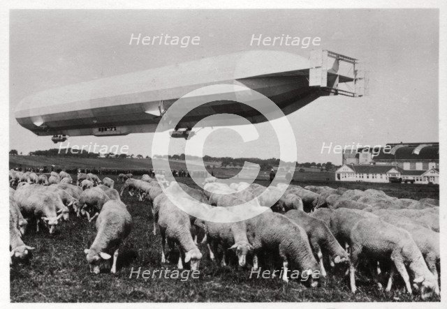 Zeppelin LZ8 'Deutschland II', Schwaben, Germany, 1911 (1933). Artist: Unknown