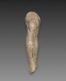 Fragment of a Leg (right leg), c. 1880 - 1917. Creator: Auguste Rodin (French, 1840-1917).