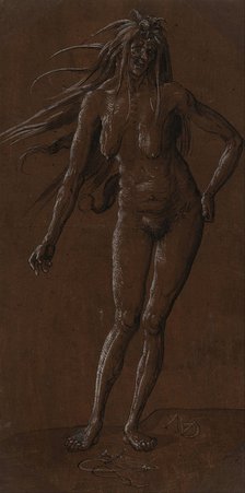 Witch. Artist: Manuel, Niklaus (ca. 1484-1530)