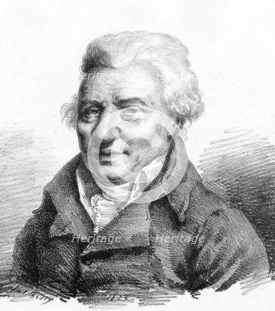 Portrait of the composer Pierre-Alexandre Monsigny (1729-1817), 1823. Creator: Boilly, Julien Léopold (Jules) (1796-1874).