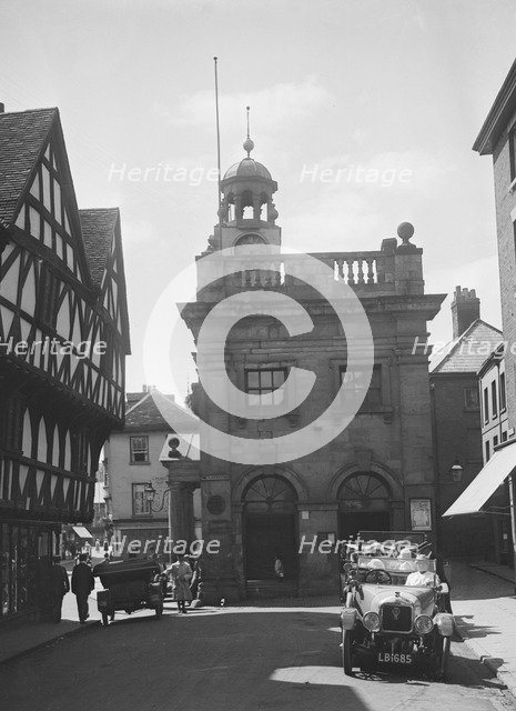 Singer 10 hp open 2-seater, Ludlow, Shropshire, c1920. Artist: Bill Brunell.
