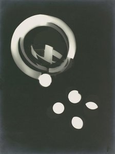 Fotogramm, 1925. Creator: Moholy-Nagy, Laszlo (1895-1946).