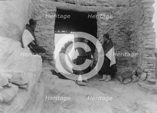 Modest maidens, c1906. Creator: Edward Sheriff Curtis.
