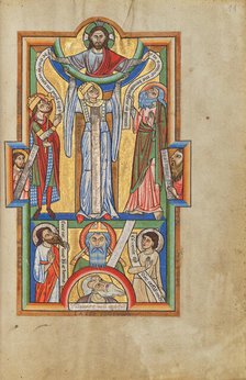 Wisdom; Stammheim Missal, probably 1170s. Creator: Unknown.