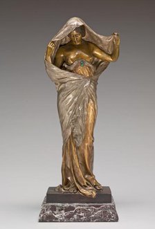 Nature Unveiling Herself before Science, model 1895/1899, cast c. 1900. Creator: Louis-Ernest Barrias.