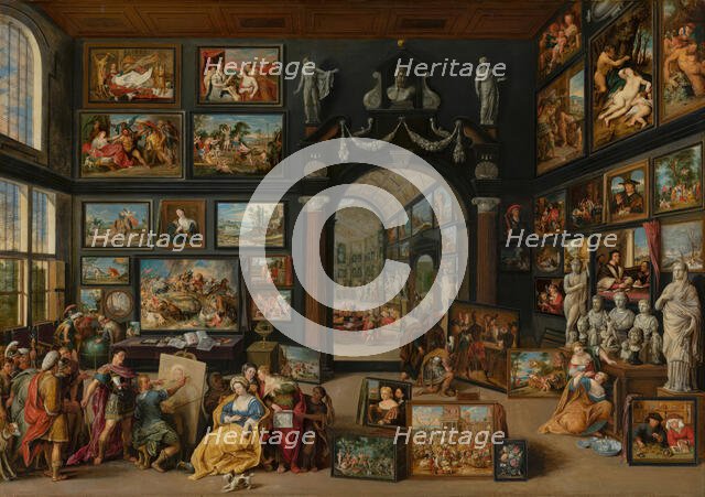 Apelles Painting Campaspe. Creator: Willem van Haecht I.