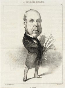 Baroche, 1849. Creator: Honore Daumier.