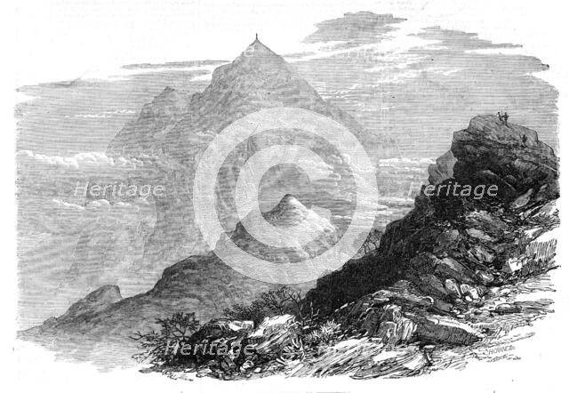 The Peak of Naiguata, in Venezuela, 1872. Creator: H. Crane.