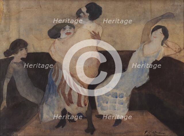 Women Dancing, c1913. Creator: Orozco, José Clemente (1883-1949).