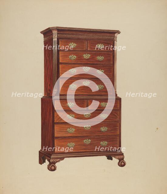 Chest-on-Chest, c. 1938. Creator: Lorenz Rothkrantz.