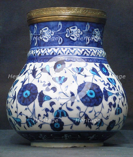 Vase, Turkey, first half 16th century. Creator: Unknown.