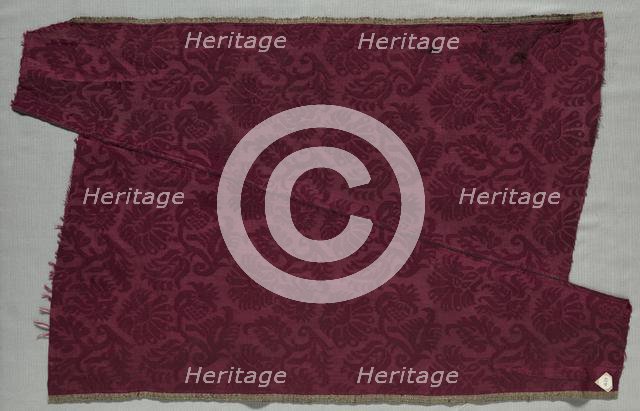 Length of Silk Damask, 1600s. Creator: Unknown.