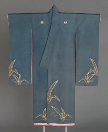 Furisode, Japan, Meiji period (1868-1912), c. 1890. Creator: Unknown.