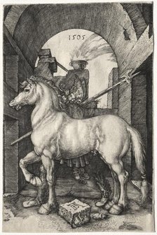 The Small Horse, 1505. Creator: Albrecht Dürer (German, 1471-1528).