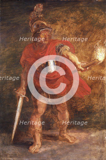 Aeneas in the underworld, c1600-1640. Creator: Peter Paul Rubens.