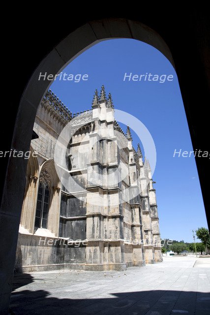 Unfinished Chapels, Monastery of Batalha, Batalha, Portugal, 2009. Artist: Samuel Magal