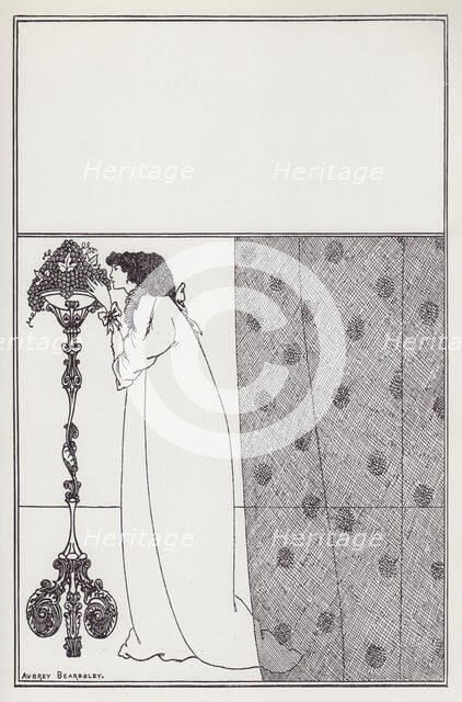 Cover Design for The Savoy No. 4, 1896. Creator: Aubrey Beardsley.