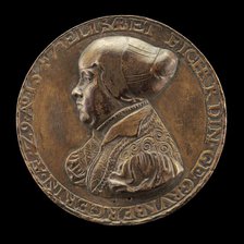 Elisabeth Grünenberger, born 1518, Wife of Johann Fichard 1539 (reverse), 1547. Creator: Hans Bolsterer.