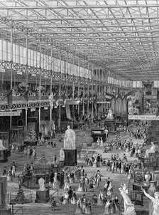 Great Exhibition in the Crystal Palace, Hyde Park, London, 1851. Artist: Unknown
