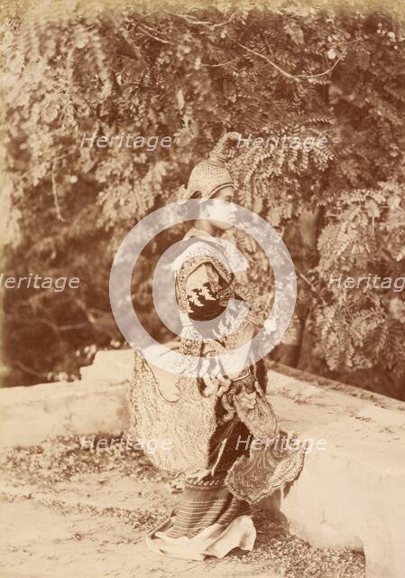 Burmese Princess, about 1885. Creator: Felice Beato.