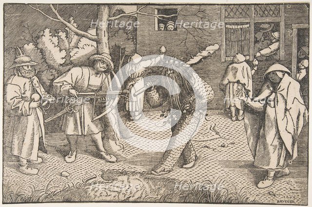 The Wild Man or the Masquerade of Orson and Valentine, 1566. Creator: Unknown.