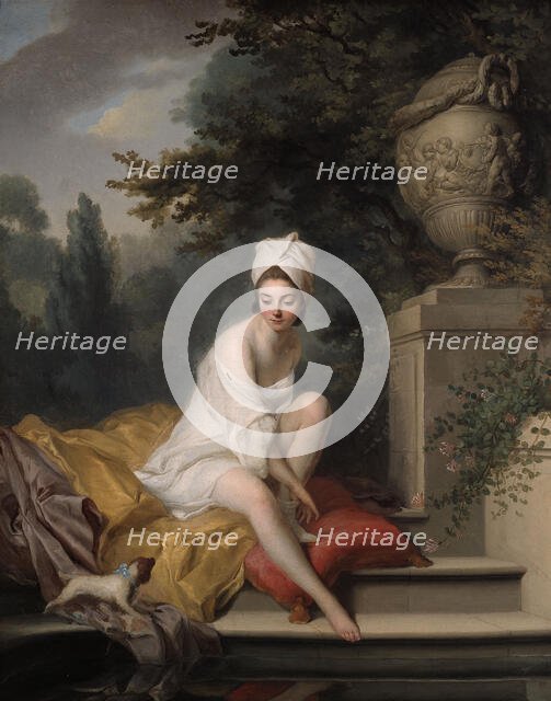 La Baigneuse, 18th century. Creator: Johann Anton de Peters.