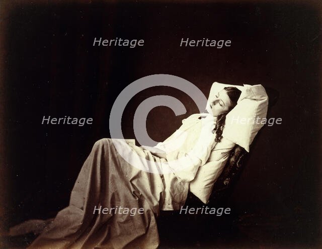 She Never Told Her Love, 1857. Creator: Henry Peach Robinson.