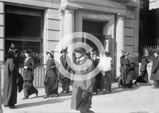Chesapeake & Potomac Telephone Co. - Telephone Girls, 1914. Creator: Harris & Ewing.