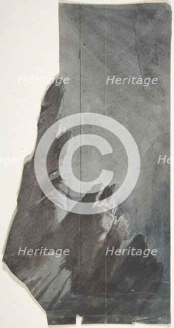 Design for a Stage Set, 1830-90. Creator: Eugene Ciceri.