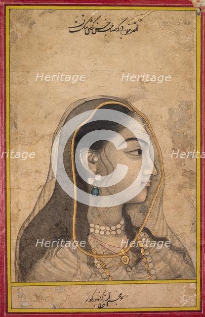 Head of a Beauty, c. 1750. Creator: Unknown.