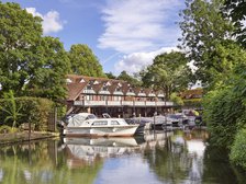 Boat House, High Street, Goring-on-Thames, South Oxfordshire, Oxfordshire, 2025. Creator: James O Davies.