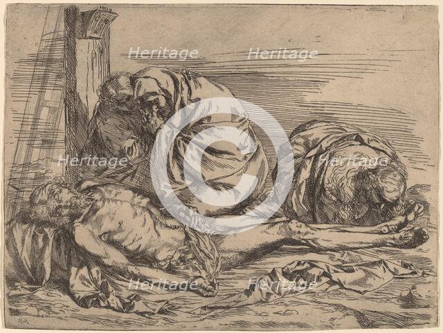 The Lamentation, before 1624. Creator: Ribera, Jusepe de, Follower of.