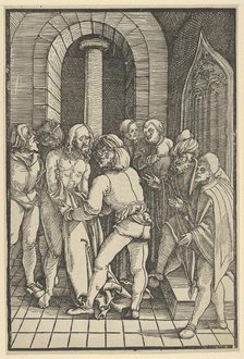 Christ Stripped, from Speculum passionis domini nostri Ihesu Christi, 1507. Creator: Hans Schäufelein the Elder.