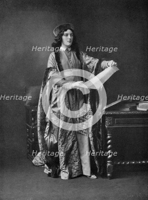 Amy Brandon Thomas (1890-1974), English actress, 1911-1912.Artist: Alfred Ellis & Walery