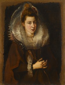 Portrait of a Young Woman with a chain, 1605-1606. Creator: Rubens, Pieter Paul (1577-1640).
