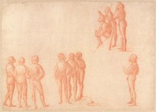 Groups of Male Figures, c. 1514. Creator: Vittore Carpaccio.