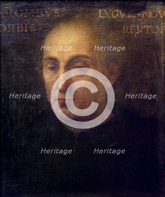 Portrait of Christopher Columbus, 1556. Artist: Dell'Altissimo, Cristofano (1525-1605)