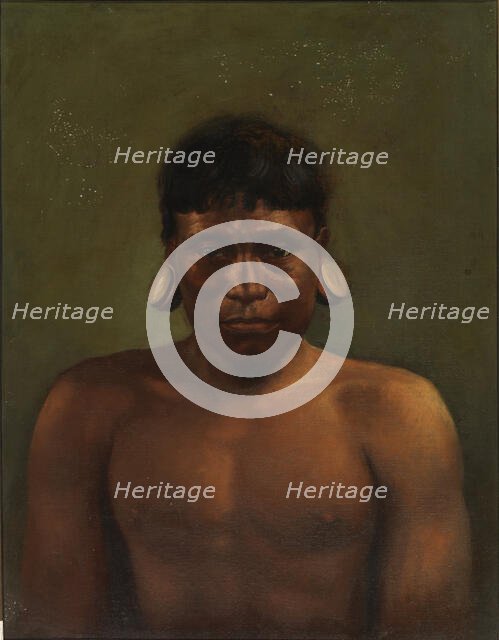 Orejon Indian, ca. 1890-1892. Creator: Unknown.