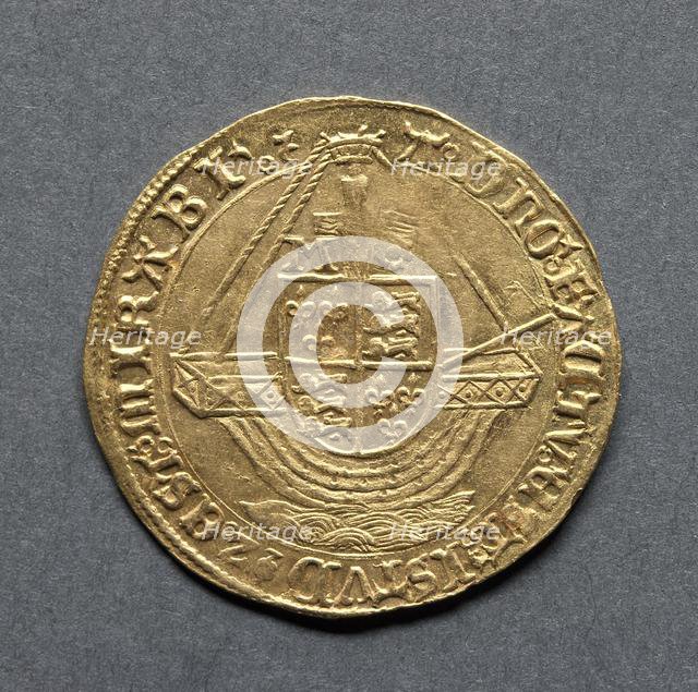 Angel (reverse), 1553-1554. Creator: Unknown.