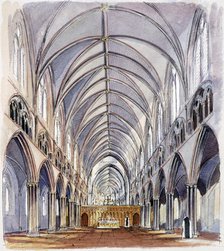 Hailes Abbey, c13th century, (c1990-2010). Artist: Terry Ball.