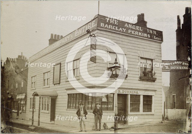 The Angel Inn, Highgate, London, c1874. Artist: Unknown.