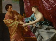 Joseph and Potiphar's Wife, about 1630. Creator: Guido Reni.