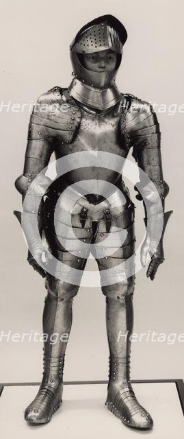 Composite Boy's Armor for Foot Tournament at the Barriers, Augsburg, c. 1600. Creator: Unknown.
