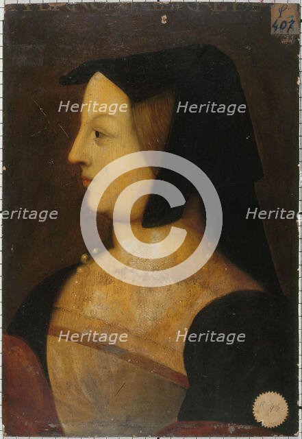 Portrait of a woman, known as la Belle Ferronniere, 1539. Creator: Unknown.