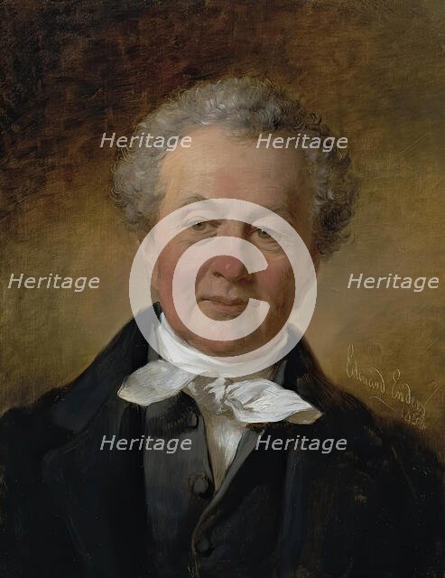 Bartholomew Denk, 1858. Creator: Eduard Ender.