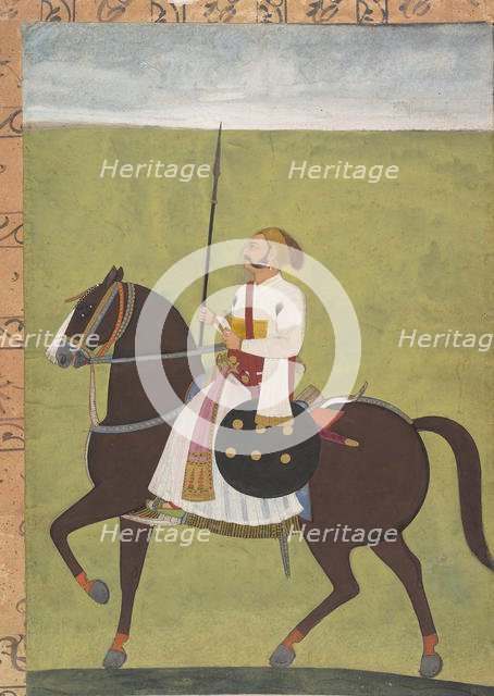 Equestrian Portrait of a Nobleman, ca. 1710-20. Creator: Unknown.