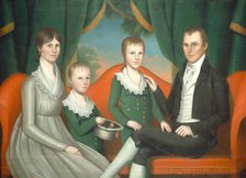 Family Portrait, 1804. Creator: Ralph Earl.