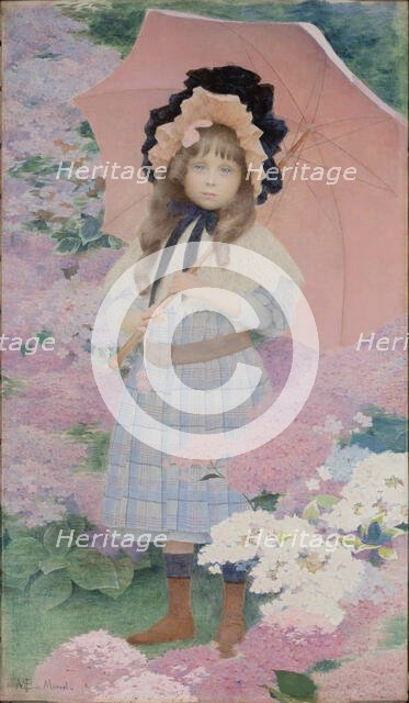 Mademoiselle Rose Worms, c. 1900. Creator: Boutet de Monvel, Maurice (1851-1913).