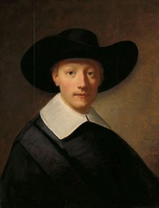 Portrait of a Man, possibly Gozen Centen (1611/12-1677), c.1635-c.1636. Creator: Govaert Flinck.