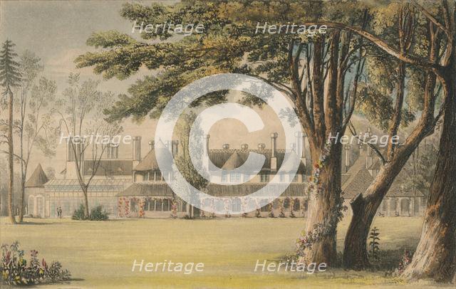 'His Majesty's Cottage, as seen from the Lawn', 1823. Creator: Unknown.